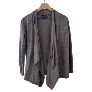 Barefoot dreams CozyChic lite open cardigan grey size s/m